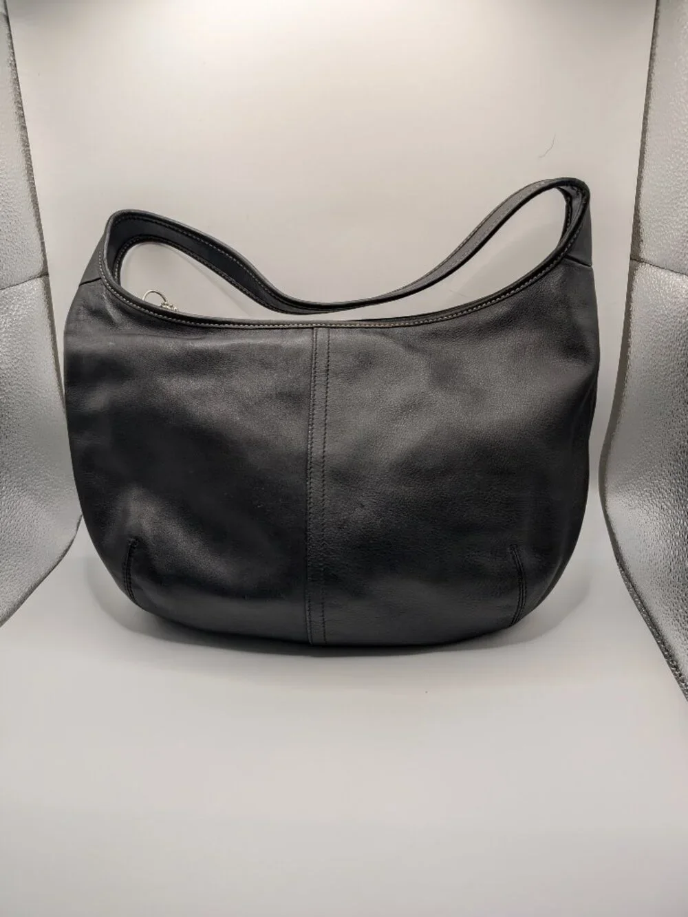Coach Ergo Hobo Bag 9219 Vintage Y2K Black Leather Shoulder Bag